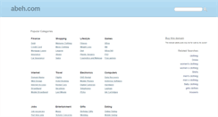 Desktop Screenshot of abeh.com